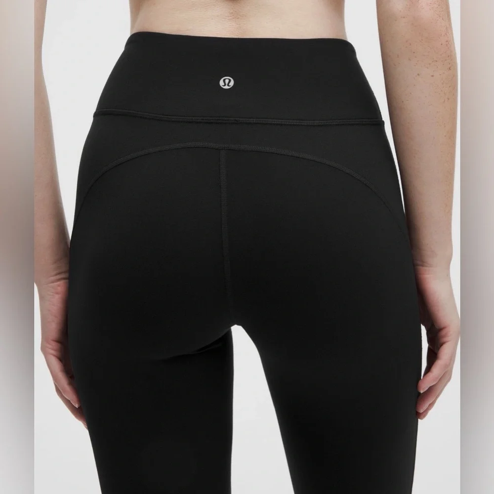 Lululemon Groove Nulu High-Rise Pant in Black - Picture 5 of 6